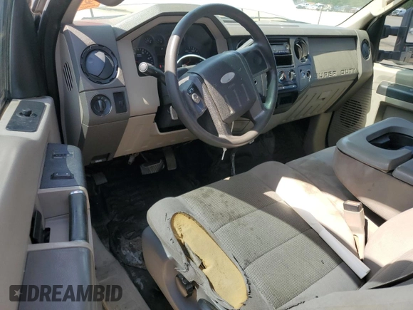 2008 Ford F-250 XL with VIN 1FTSX21R78EB61456, listed as a Copart auction lot 65693905 with 282,104 mi miles and Clean title. Bid and sale history available at DreamBid. Image 8.