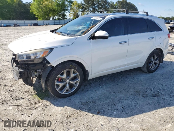 2017 Kia Sorento SX with VIN 5XYPK4A56HG317572, listed as a Copart auction lot 49798015 with 158,282 mi miles and Salvage title. Bid and sale history available at DreamBid. Image 1.