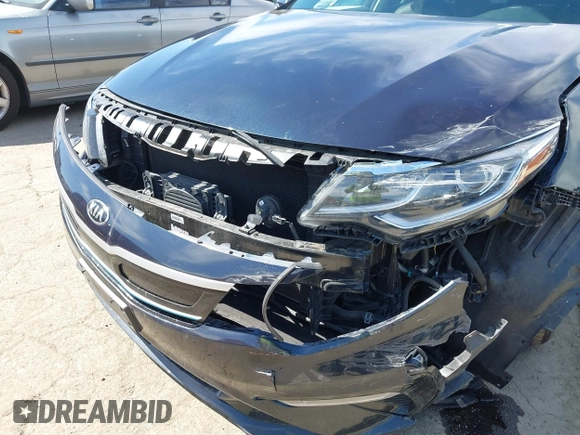2020 Kia Optima Hybrid EX with VIN KNAGU4LE3L5037713, listed as a IAAI auction lot 42011066 with 93,335 mi miles. Bid and sale history available at carsss.com. Image 6.