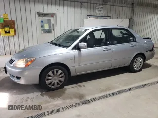 2006 Mitsubishi Lancer ES with VIN JA3AJ26E56U060582, listed as a Copart auction lot 52858905 with 93,046 mi miles and Salvage Title. Bid and sale history available at carsss.com. Image 1.