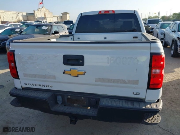 2019 Chevrolet Silverado 1500 LD Work Truck with VIN 2GCVKNEC0K1160970, listed as a IAAI auction lot 41838223 with 83,173 mi miles. Bid and sale history available at carsss.com. Image 16.