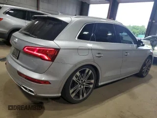 2018 Audi SQ5 Prestige with VIN WA1C4AFY2J2205145, listed as a Copart auction lot 62276795 with 125,150 mi miles and Salvage title. Bid and sale history available at DreamBid. Image 3.