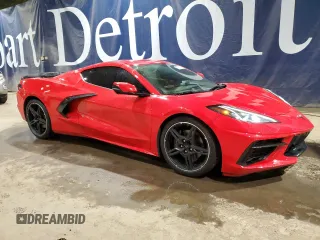 2022 Chevrolet Corvette 1LT with VIN 1G1YA2D48N5122844, listed as a Copart auction lot 87659815 with 8,631 mi miles and Clean Title. Bid and sale history available at carsss.com. Image 4.