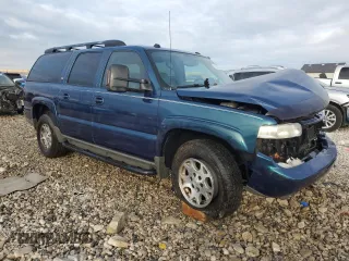 2005 Chevrolet Suburban Z71 with VIN 3GNFK16ZX5G275563, listed as a Copart auction lot 85082084 with 217,164 mi miles and Salvage Title. Bid and sale history available at carsss.com. Image 4.