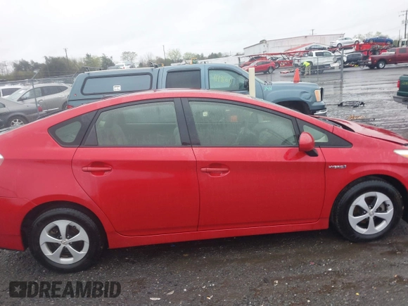 2013 Toyota Prius One with VIN JTDKN3DU3D0346428, listed as a IAAI auction lot 42017094 with 103,212 mi miles. Bid and sale history available at carsss.com. Image 13.