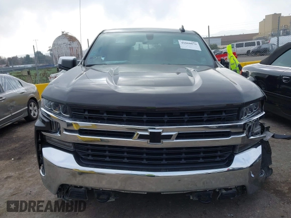 2021 Chevrolet Silverado 1500 LT with VIN 3GCUYDED2MG481707, listed as a IAAI auction lot 41060076 with 27,535 mi miles. Bid and sale history available at carsss.com. Image 12.