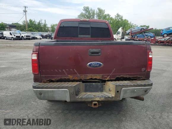 2008 Ford F-250 XL with VIN 1FTSW21R98EC25872, listed as a Copart auction lot 60349775 with Not provided miles and Salvage title. Bid and sale history available at DreamBid. Image 6.