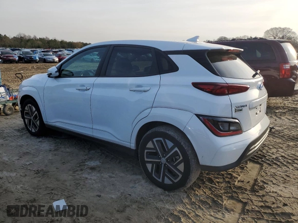 2023 Hyundai Kona SEL with VIN KM8K33AG2PU165785, listed as a Copart auction lot 83611554 with 30,161 mi miles and Salvage Title. Bid and sale history available at carsss.com. Image 2.