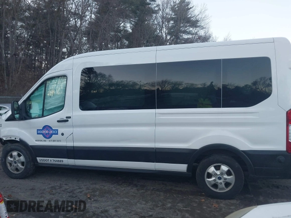 2019 Ford Transit Passenger XL with VIN 1FBAX2CM6KKA99672, listed as a IAAI auction lot 41003698 with 73,096 mi miles and . Bid and sale history available at carsss.com. Image 15.