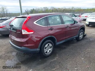 2013 Honda CR-V LX with VIN 5J6RM4H35DL071419, listed as a IAAI auction lot 41939434 with 169,915 mi miles. Bid and sale history available at carsss.com. Image 4.