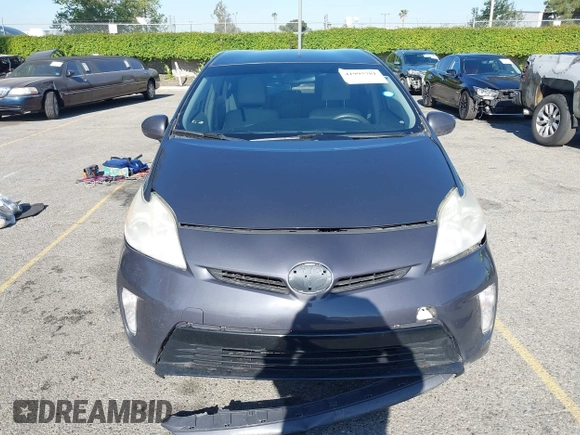 2013 Toyota Prius One with VIN JTDKN3DU9D5559161, listed as a IAAI auction lot 41995781 with 195,694 mi miles. Bid and sale history available at carsss.com. Image 12.