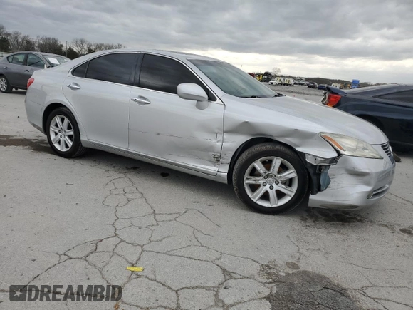 2007 Lexus ES 330 with VIN JTHBJ46G772026965, listed as a Copart auction lot 49947925 with 127,598 mi miles and Salvage Title. Bid and sale history available at DreamBid. Image 4.