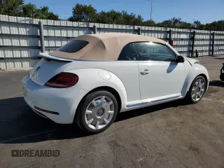 2018 Volkswagen Beetle S with VIN 3VW5DAAT1JM510524, listed as a Copart auction lot 49576915 with 48,750 mi miles and Salvage title. Bid and sale history available at DreamBid. Image 3.