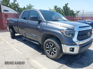 2019 Toyota Tundra SR with VIN 5TFUY5F13KX829842, listed as a IAAI auction lot 42510171 with 76,325 mi miles and . Bid and sale history available at DreamBid. Image 1.