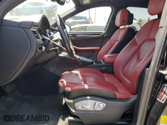 2018 Porsche Macan S with VIN WP1AB2A52JLB37802, listed as a Copart auction lot 62017455 with 79,489 mi miles and Salvage title. Bid and sale history available at DreamBid. Image 7.