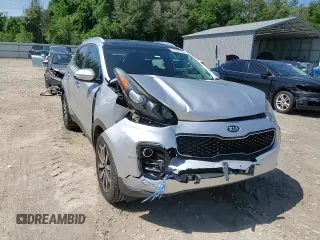 2017 Kia Sportage EX with VIN KNDPNCACXH7271872, listed as a Copart auction lot 57951105 with 107,072 mi miles and Salvage title. Bid and sale history available at DreamBid. Image 13.