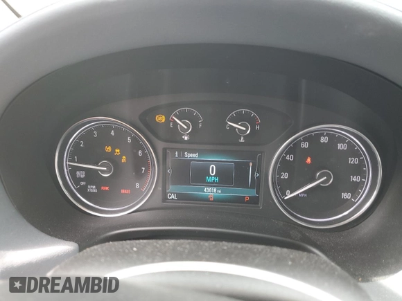 2019 Buick Enclave Essence with VIN 5GAEVAKW4KJ255702, listed as a Copart auction lot 51844115 with 43,618 mi miles and Salvage Title. Bid and sale history available at DreamBid. Image 9.