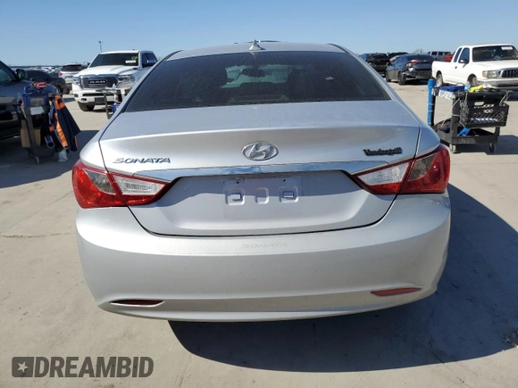 2013 Hyundai Sonata GLS with VIN 5NPEB4AC6DH569671, listed as a Copart auction lot 47434375 with 97,353 mi miles and Salvage Title. Bid and sale history available at carsss.com. Image 6.