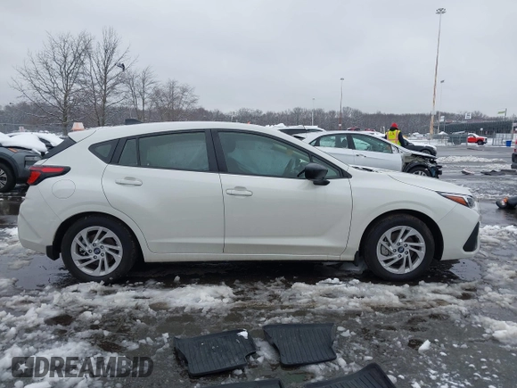 2024 Subaru Impreza with VIN JF1GUABC2R8320005, listed as a IAAI auction lot 41510119 with 14,113 mi miles and . Bid and sale history available at DreamBid. Image 13.