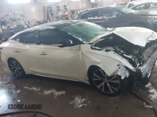 2017 Nissan Maxima SV with VIN 1N4AA6AP8HC383430, listed as a IAAI auction lot 41843529 with 105,244 mi miles and . Bid and sale history available at DreamBid. Image 14.