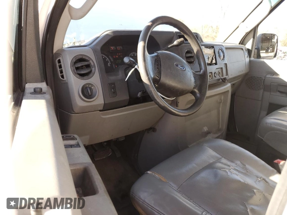 2010 Ford Econoline Cargo Commercial with VIN 1FTNS2EWXADA37043, listed as a Copart auction lot 80500884 with 222,181 mi miles and Salvage Title. Bid and sale history available at carsss.com. Image 8.