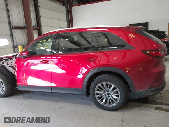 2024 Mazda CX-90 3.3 Turbo Preferred with VIN JM3KKBHD2R1174723, listed as a IAAI auction lot 41806892 with 7,401 mi miles. Bid and sale history available at carsss.com. Image 14.