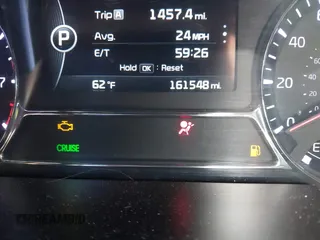 2015 Kia Optima SX Turbo with VIN 5XXGR4A62FG370758, listed as a IAAI auction lot 41631878 with 161,548 mi miles. Bid and sale history available at carsss.com. Image 7.
