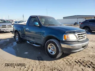 2000 Ford F-150 XL with VIN 1FTZF0724YKB07646, listed as a Copart auction lot 46862275 with 275,872 mi miles and Salvage Title. Bid and sale history available at carsss.com. Image 4.