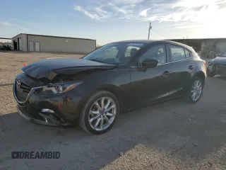 2014 Mazda 3 S Grand Touring with VIN JM1BM1M37E1192123, listed as a Copart auction lot 47977475 with 52,222 mi miles and Salvage Title. Bid and sale history available at DreamBid. Image 1.