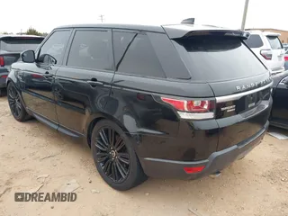 2017 Land Rover Range Rover Sport SE with VIN SALWG2FV3HA683007, listed as a IAAI auction lot 41377663 with 103,473 mi miles and . Bid and sale history available at DreamBid. Image 3.