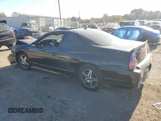 2003 Chevrolet Monte Carlo SS with VIN 2G1WX12K739423168, listed as a Copart auction lot 76147104 with 134,124 mi miles and Salvage Title. Bid and sale history available at carsss.com. Image 2.