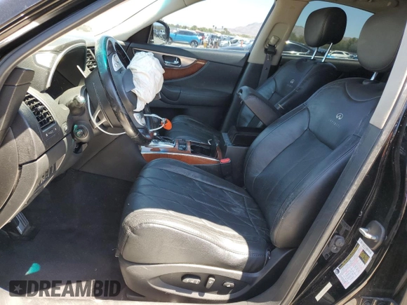 2009 Infiniti FX with VIN JNRAS18U99M101510, listed as a Copart auction lot 56075925 with 224,277 mi miles and Salvage title. Bid and sale history available at DreamBid. Image 7.