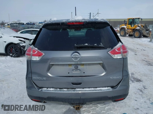 2016 Nissan Rogue SL with VIN KNMAT2MV1GP737626, listed as a IAAI auction lot 41628632 with 85,672 mi miles and . Bid and sale history available at DreamBid. Image 16.