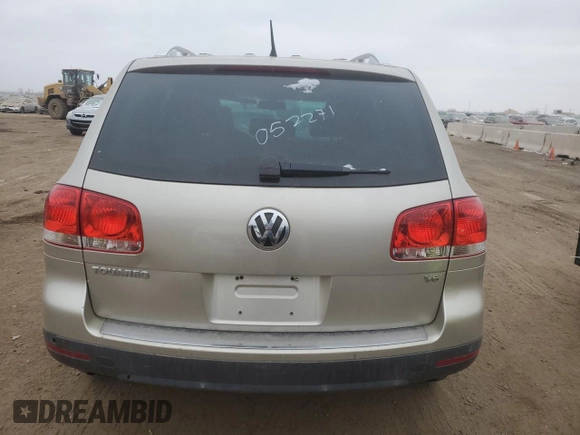 2007 Volkswagen Touareg V6 with VIN WVGZE77L37D052271, listed as a Copart auction lot 44639295 with 150,402 mi miles and Clean Title. Bid and sale history available at DreamBid. Image 6.