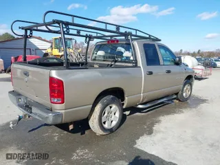 2005 Dodge Ram 1500 SLT with VIN 1D7HA18N85S142832, listed as a IAAI auction lot 40925125 with 208,767 mi miles. Bid and sale history available at carsss.com. Image 4.