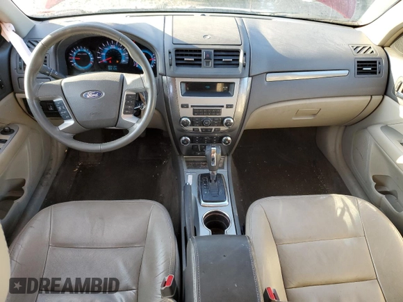 2012 Ford Fusion SEL with VIN 3FAHP0JG1CR265885, listed as a Copart auction lot 48516675 with 142,258 mi miles and Salvage Title. Bid and sale history available at DreamBid. Image 8.