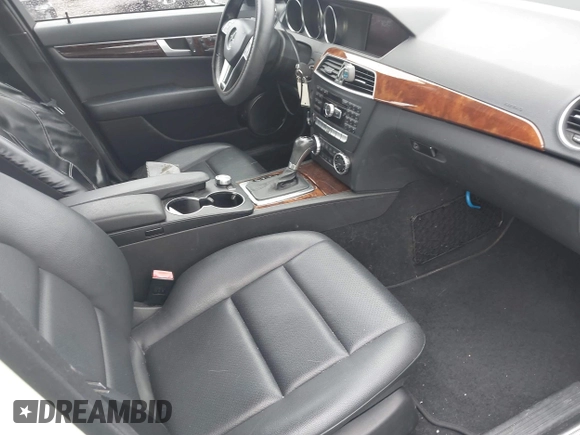 2012 Mercedes-Benz C 300 Sport with VIN WDDGF8BB7CR240081, listed as a IAAI auction lot 42654194 with 50,428 mi miles and . Bid and sale history available at DreamBid. Image 5.