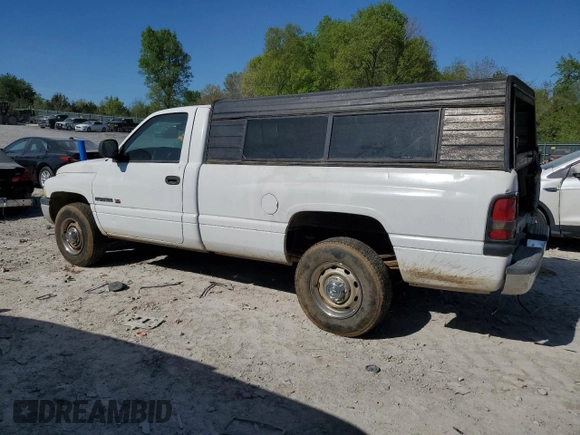 2001 Dodge Ram 2500 with VIN 3B7KC26Z91M267198, listed as a Copart auction lot 53396305 with 186,550 mi miles and Clean Title. Bid and sale history available at carsss.com. Image 2.