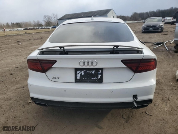 2016 Audi A7 3.0 Prestige with VIN WAU2GAFC9GN052829, listed as a Copart auction lot 39711603 with 103,284 mi miles. Bid and sale history available at carsss.com. Image 6.