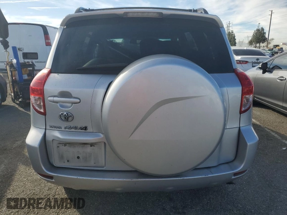 2008 Toyota RAV4 Ltd with VIN JTMZD31V286075105, listed as a Copart auction lot 43287065 with 190,897 mi miles and Salvage Title. Bid and sale history available at carsss.com. Image 6.