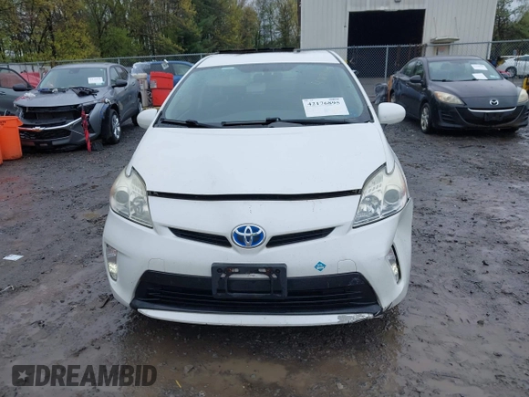 2012 Toyota Prius One with VIN JTDKN3DU1C5387772, listed as a IAAI auction lot 42176895 with 119,283 mi miles and . Bid and sale history available at DreamBid. Image 12.