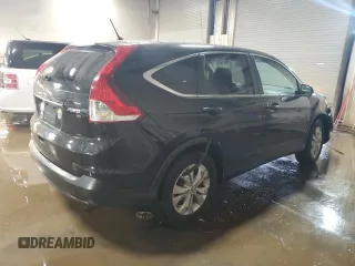 2013 Honda CR-V EX with VIN 2HKRM4H5XDH687063, listed as a Copart auction lot 48879405 with 160,198 mi miles and Salvage Title. Bid and sale history available at carsss.com. Image 3.