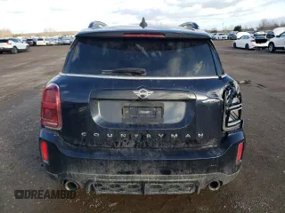 2022 MINI Countryman John Cooper Works with VIN WMZ33BS08N3N53188, listed as a Copart auction lot 84471314 with 0 mi miles and Salvage Title. Bid and sale history available at carsss.com. Image 6.