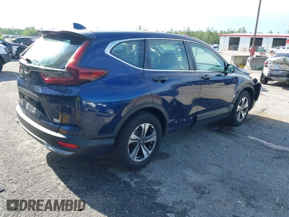 2020 Honda CR-V LX with VIN 2HKRW1H20LH410452, listed as a IAAI auction lot 42416541 with 46,229 mi miles and . Bid and sale history available at DreamBid. Image 4.