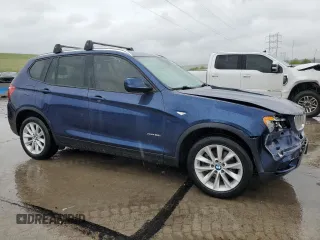 2014 BMW X3 xDrive28i z VIN 5UXWX9C5XE0D39701, wystawiony jako Copart lot #55148905 z przebiegiem 93 148 mil mil oraz Szkoda całkowita • Salvage title. Historia ofert i sprzedaży dostępna na DreamBid. Obrazek 4.