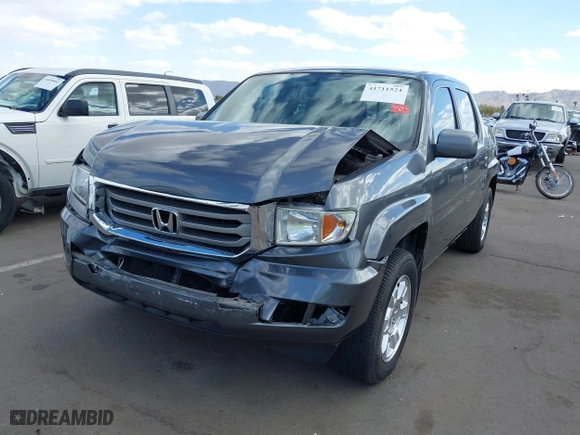 2013 Honda Ridgeline RTS with VIN 5FPYK1F4XDB016430, listed as a IAAI auction lot 41711524 with 132,185 mi miles. Bid and sale history available at carsss.com. Image 6.