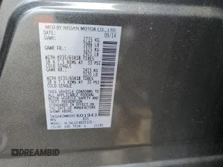 2015 Nissan Pathfinder SL с VIN 5N1AR2MM3FC601943, выставлен на аукционе Copart как лот 56556445 с пробегом Не указан миль и Списание • Salvage title. История ставок и продаж доступна на DreamBid. Изображение 13.