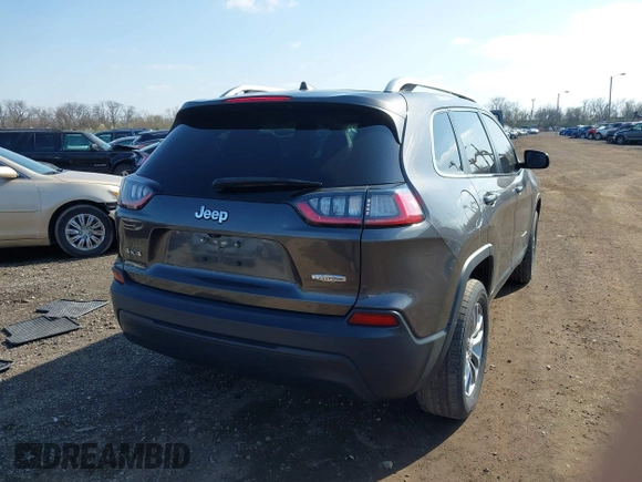 2019 Jeep Cherokee Latitude Plus with VIN 1C4PJMLBXKD162570, listed as a IAAI auction lot 41897313 with 142,110 mi miles. Bid and sale history available at carsss.com. Image 16.