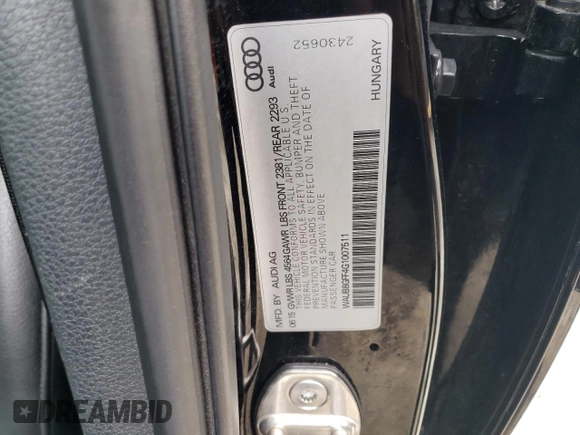 2016 Audi A3 2.0T Premium with VIN WAUB8GFF4G1007511, listed as a Copart auction lot 70943403 with 73,916 mi miles. Bid and sale history available at carsss.com. Image 12.