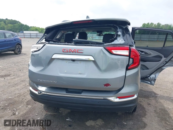2023 GMC Terrain SLT z VIN 3GKALPEG9PL229000, wystawiony jako IAAI lot #42224089 z przebiegiem 36 557 mil mil oraz . Historia ofert i sprzedaży dostępna na DreamBid. Obrazek 16.